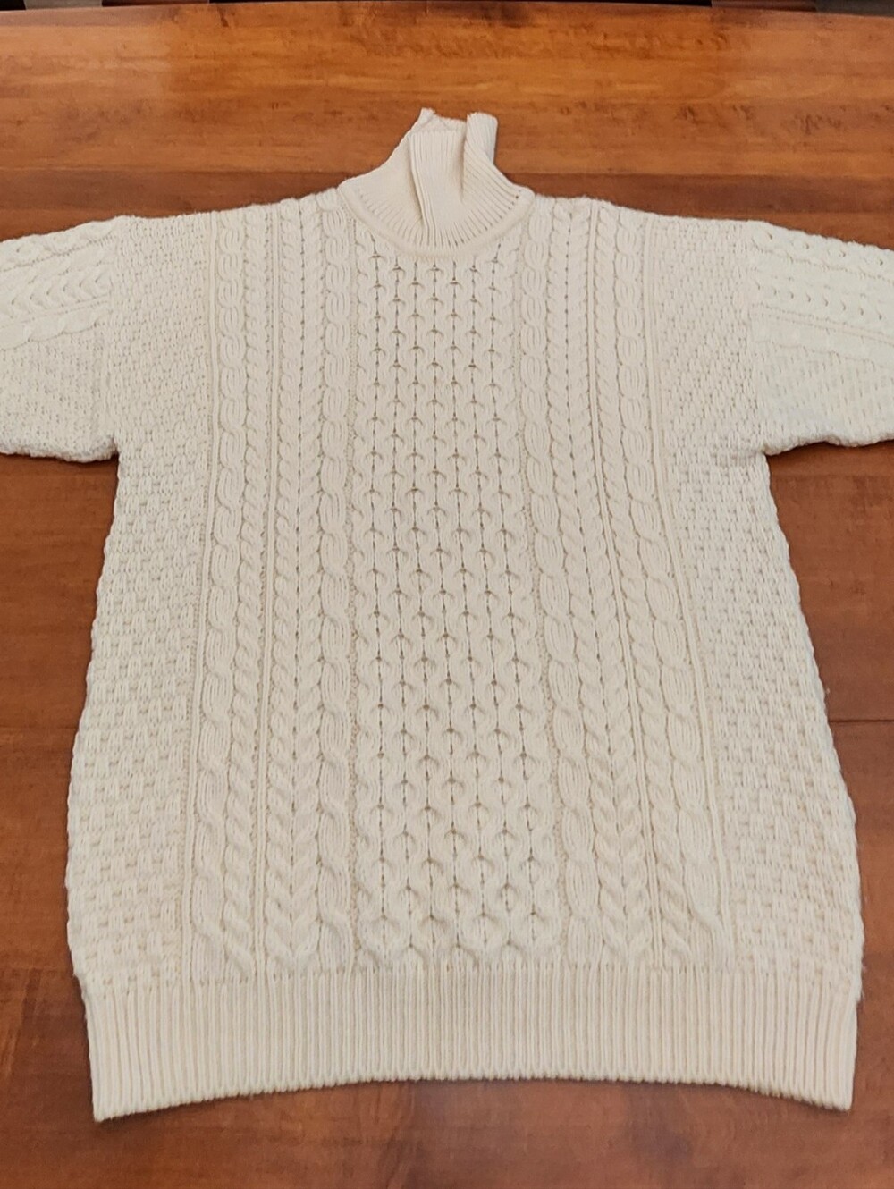 Womens Fisherman Sweater